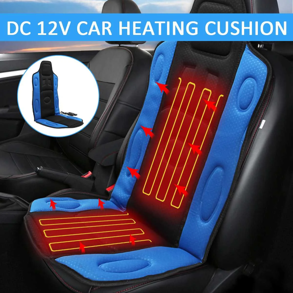 Buy Universal 12V Car Seat Heater Winter Warmer