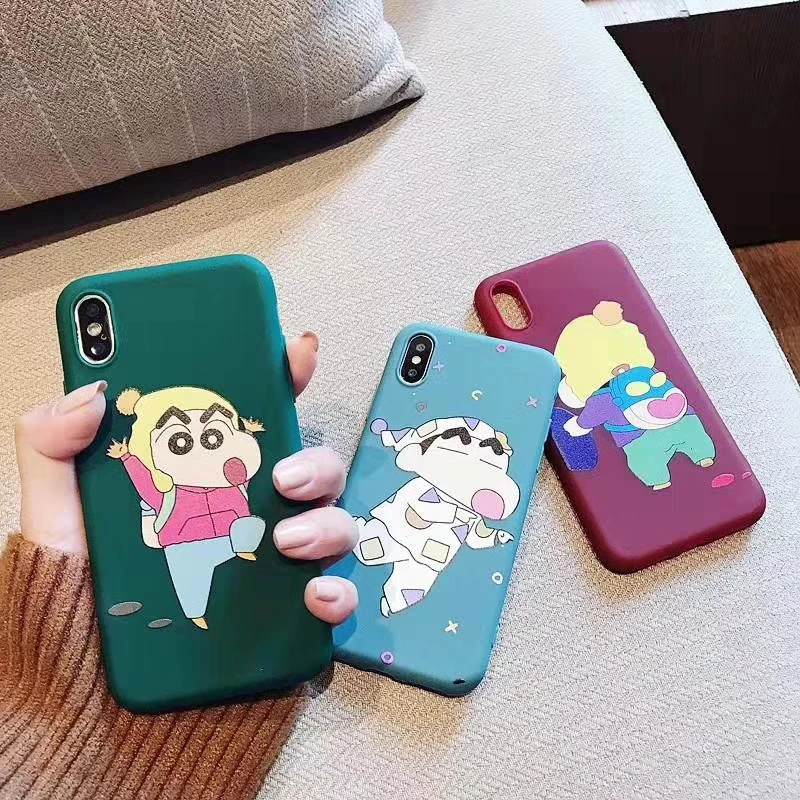 Crayon Shin-Chan phone case For iphone Xs case For iphone 8 case For iphone xs max X Xs 6S 6 7 8 Plus Soft TPU back cover cases Crayon Shin-Chan phone case For iphone Xs case For iphone 8 case For iphone xs max X Xs 6S 6 7 8 Plus Soft TPU back cover cases