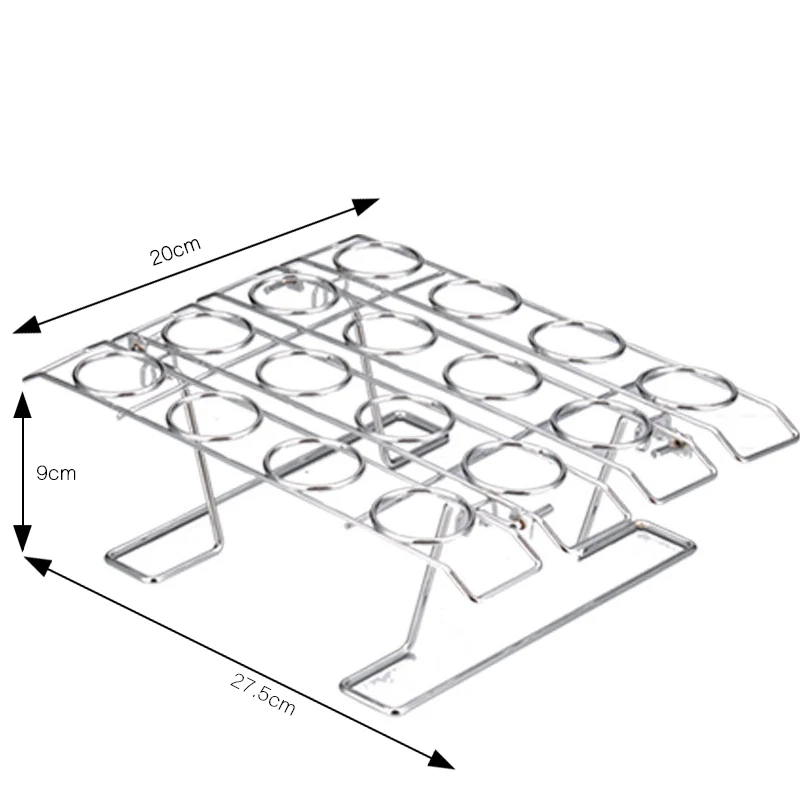 Нержавеющая сталь, конус для мороженого, витрина, подставка, сделай сам, мороженое, конические держатели, для выпечки, торта, конуса, кекса, охлаждающий лоток, подставка, держатель