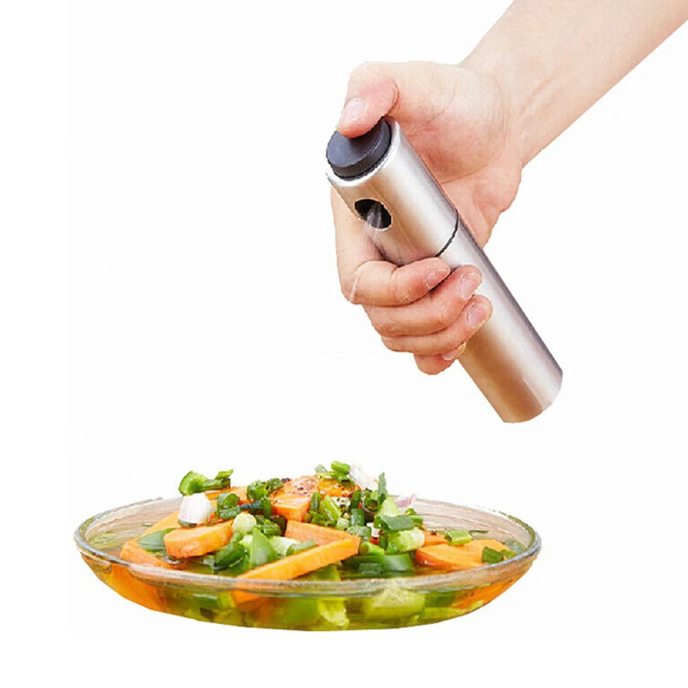 135ml Kitchen Spice Tool Sprayer Cook Liquid Sprayer Stainless Steel