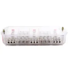 Соединительной коробки QFJ6/PJ2 3 фазы 4-провод бытовой счетчик клеммной колодки Электрический шкаф для электрощитка коробка