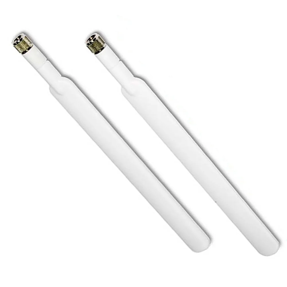 2PCS WIFI Connector White Signal Booster 5dBi High Durable SMA-Male Antenna 4G LTE External Router For Huawei B315 B310