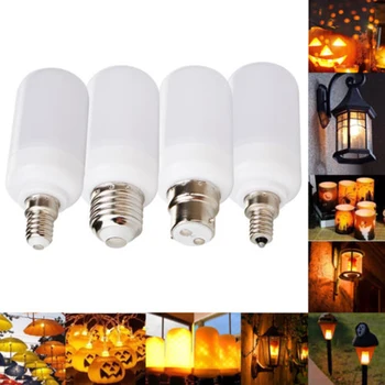

LED Flame Effect Simulated Nature Fire Light Corn Bulbs E27 Decoration Lamp Dropshipping