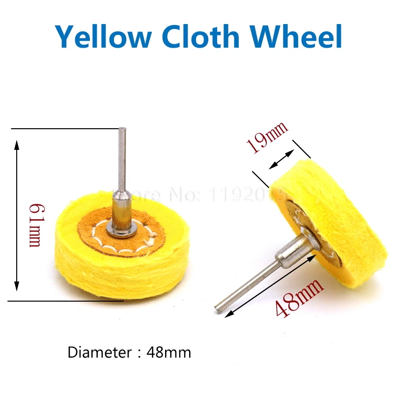 ZtDpLsd 1 шт. 3 мм хвостовик т стиль Полировка колеса шлифовальная насадка для полировки щетка для ткани для Dremel вращающиеся абразивные инструменты ткань для полировки