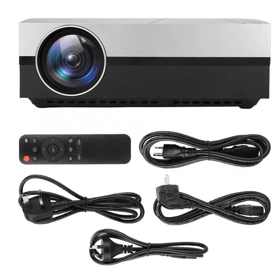 3800Lm HD LED Smart Projector Home Theater HDMI Home Beamer Basic Version proyectores de cine en casa