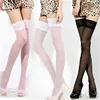 Sexy Women Mesh Sheer Lace Stay Up Thigh High Hold-ups Stockings Pantyhose Lace Floral See Through Exotic Apparel Socks Hosiery ► Photo 2/6