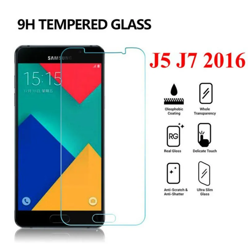 

For SAMSUNG Galaxy 2017 j3 J5 J7 j1 j2 2016 Screen Protector pelicula de vidro 0.3mm Explosion-proof Front Tempered Glass Film