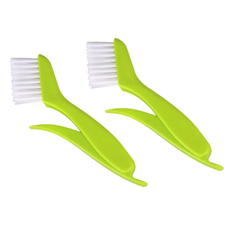 

2 Pcs Screens Keyboard Window Track Cleaning Tool Groove Gap Folding Brush for Difficult Places to Reach