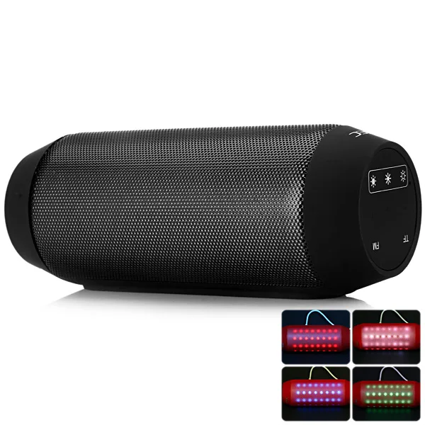 

AEC BQ-615 Multi-function Wireless Bluetooth Sound Speaker LED Lights FM Radio Support TF Card Hands-free Call