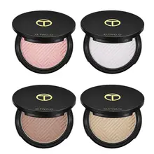 Прессованная пудра сияющая осветляющая консилер красота контурная пудра Макияж Природные Минеральные основы контроль за маслом пудра для лица