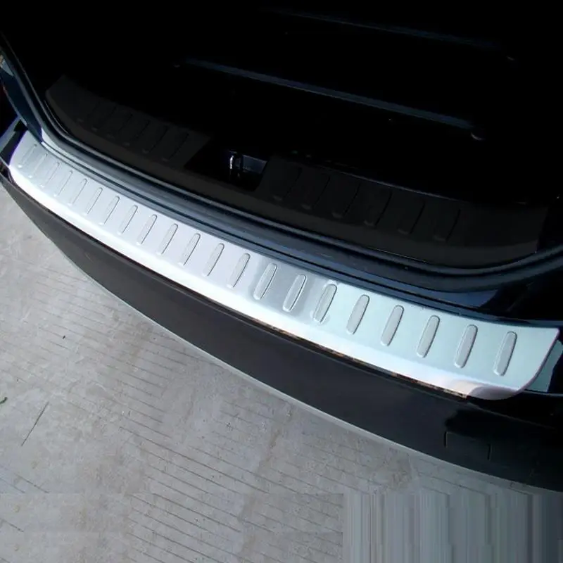 

Auto Chromium Trunk Rear Panels Exterior Dashing Decoration Car Styling Trim Protecter Accessory 11 12 FOR BMW X1 series