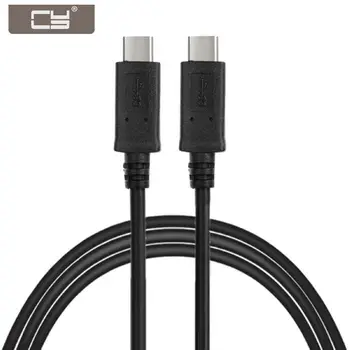 

CY Reversible 10Gbps USB-C USB 3.1 Type-C Male to USB-C Male Data Cable for Tablet & Phone & Laptop 2m