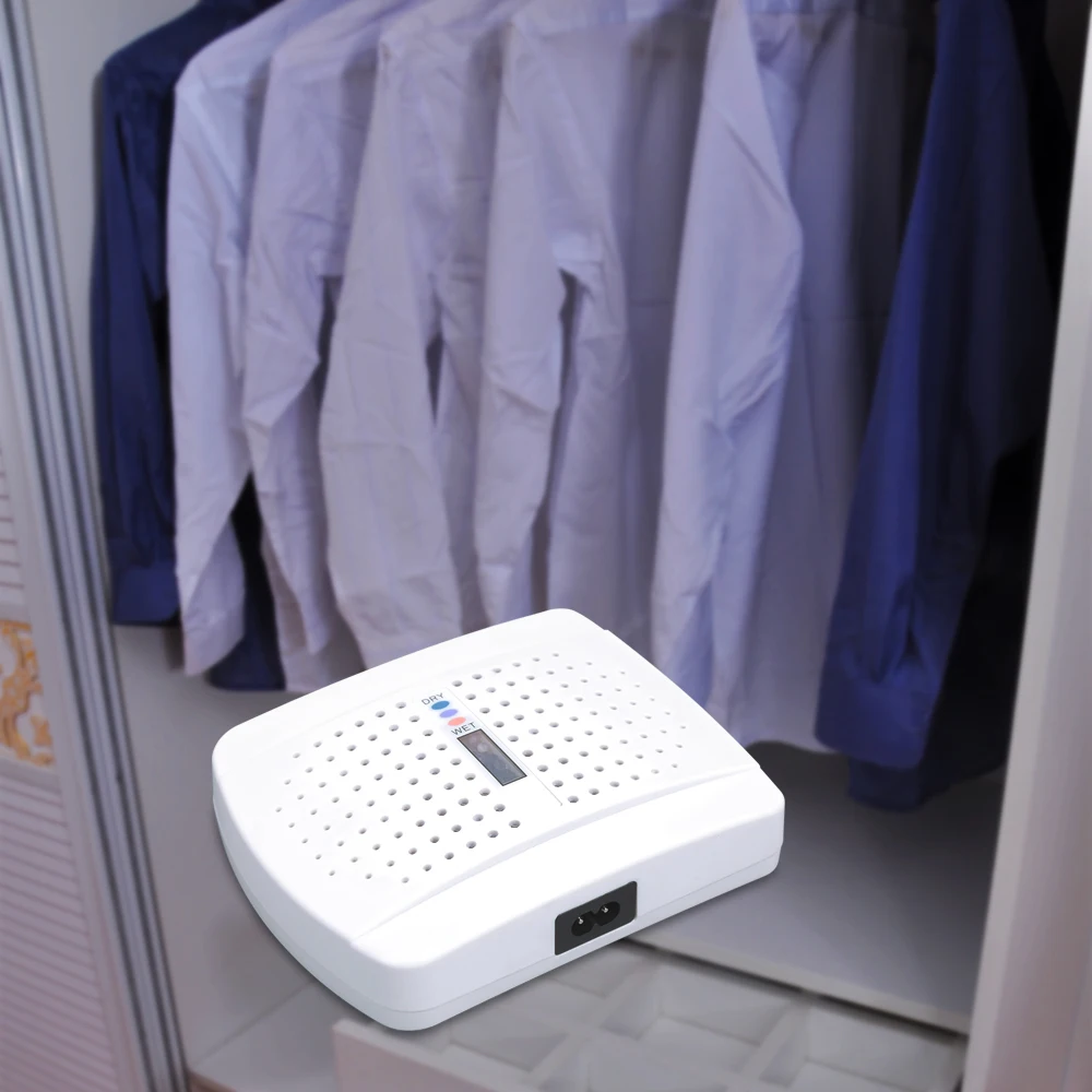 

portable Mini Dehumidifier Air Dryer Moisture Absorber Electric Dryer with Water Tank for Home Bedroom Kitchen Office New