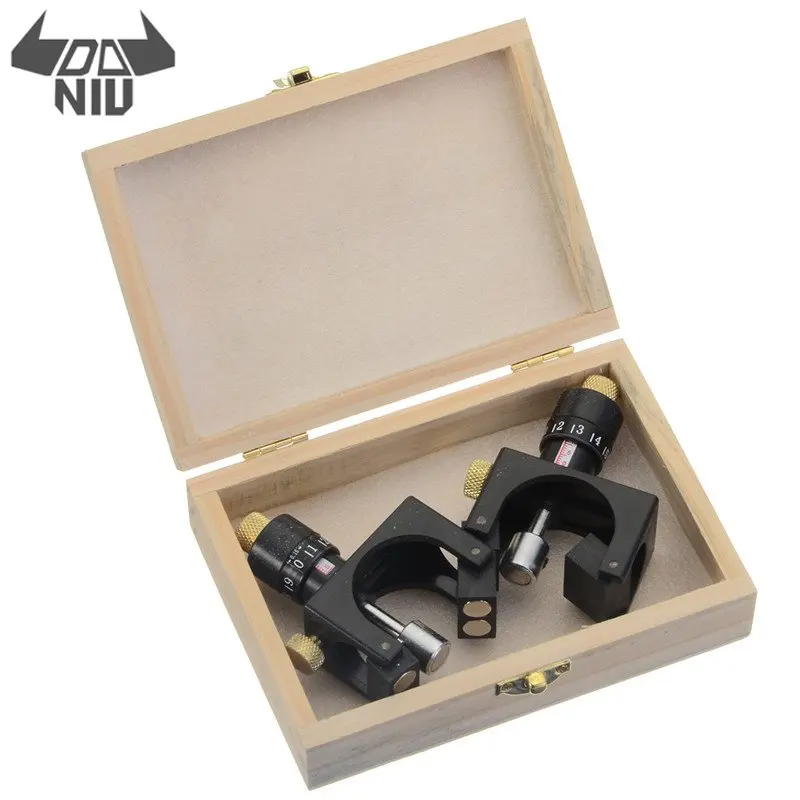 

DANIU 2Pcs /set Wood Planer Jointer Knife Setting Jig Planer Blade Woodworking Cutter Aligner ABS Plastic with Magnet Material