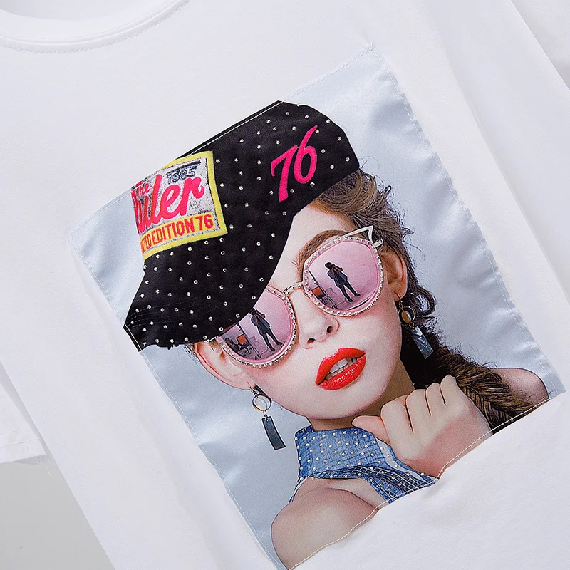 Banulin White Female T-shirt 2019 T Shirts Summer Novelty Tee T Shirt Short Sleeve Print Women Cotton O-Neck Tops Tees Banulin White Female T-shirt 2019 T Shirts Summer Novelty Tee T Shirt Short Sleeve Print Women Cotton O-Neck Tops Tees