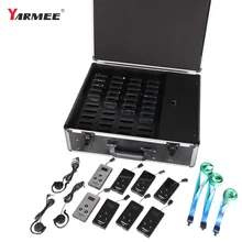 One set Wireless Tour Guide System, Tour Guide Audio System for Guiding Meeting YARMEE YT200 with Charging Case