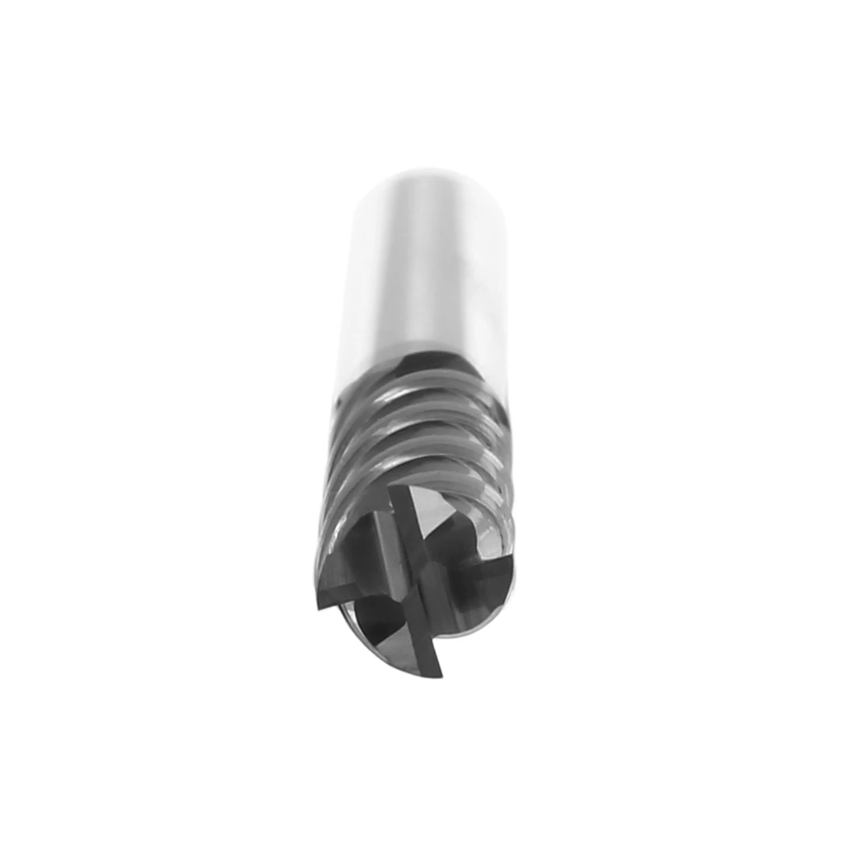 2pcs Solid-Carbide 6mm Shank TiAIN Coat 4-Flute End Mill CNC Router Bit For Wood