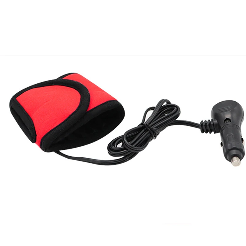 

Multifunction Red Car Water Cup Heating Cover Insulation Sleeve DC 12V 22W