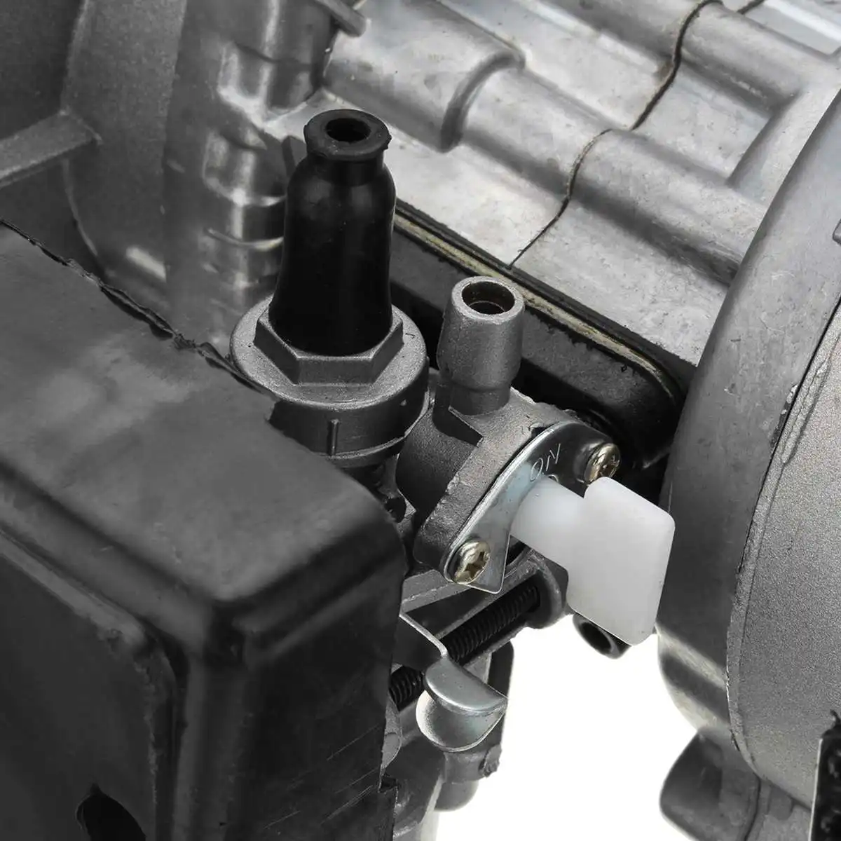 49cc 47cc motor completo de motocicleta arranque de 2 tiempos con transmisión de plata para Mini bicicleta de tierra