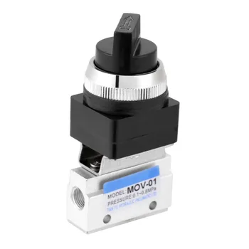 

MOV-01 2-position 2-way G1/8'' Hand Control Air Pneumatic Mechanical Valve