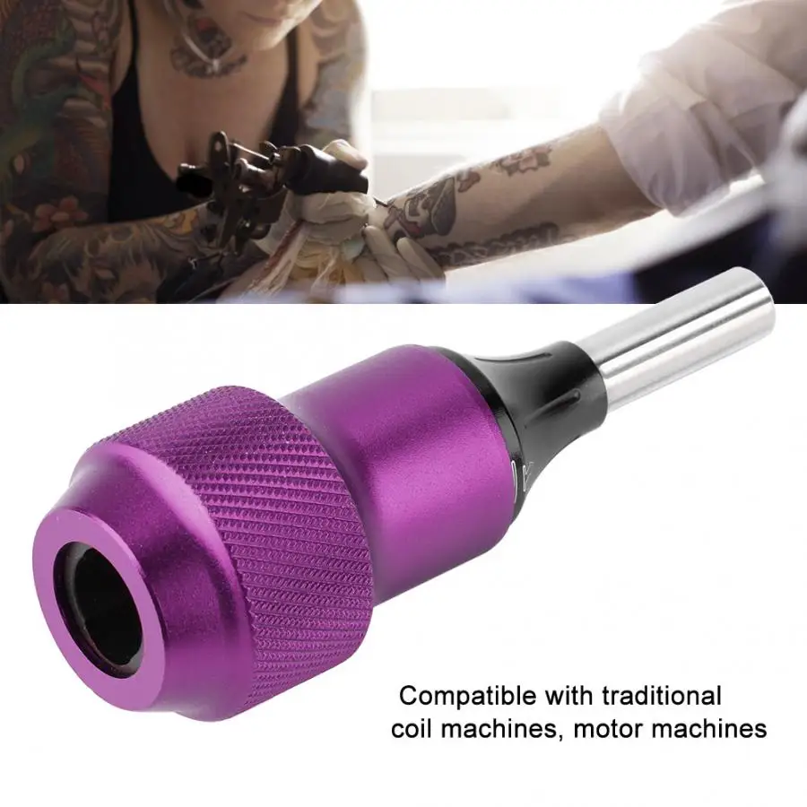 30mm Adjustable Alloy Non-slip Tattoo Gun Grip Tube Accessory tattoo machine rotary needles grip tube s | Красота и здоровье