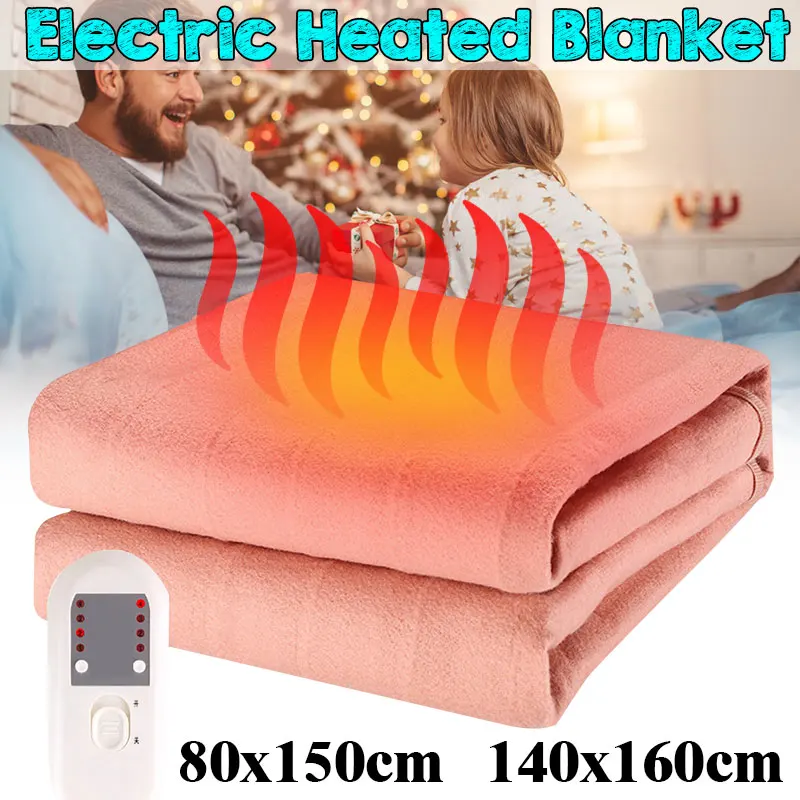 140x160 см электрическое одеяло, водонепроницаемое электрическое одеяло с подогревом, 4 зубчатое электрическое одеяло с подогревом, одеяло с электрическим подогревом, ковры