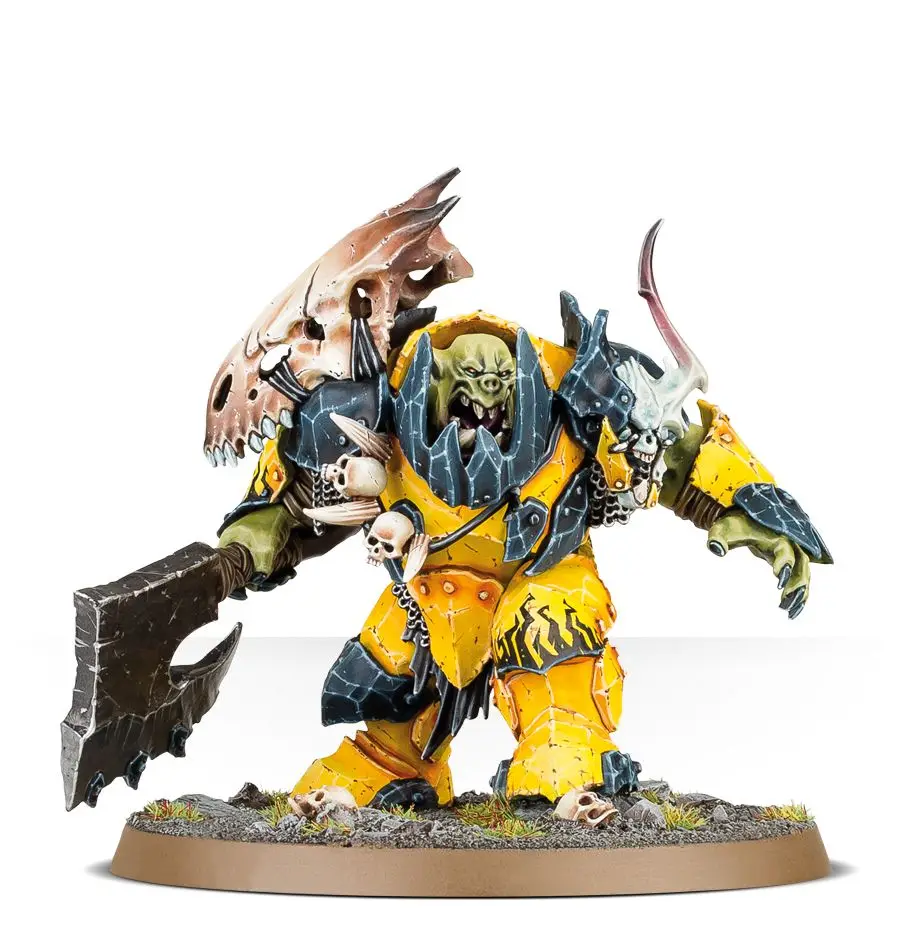 Зеленокожим Ironjawz Megaboss| |