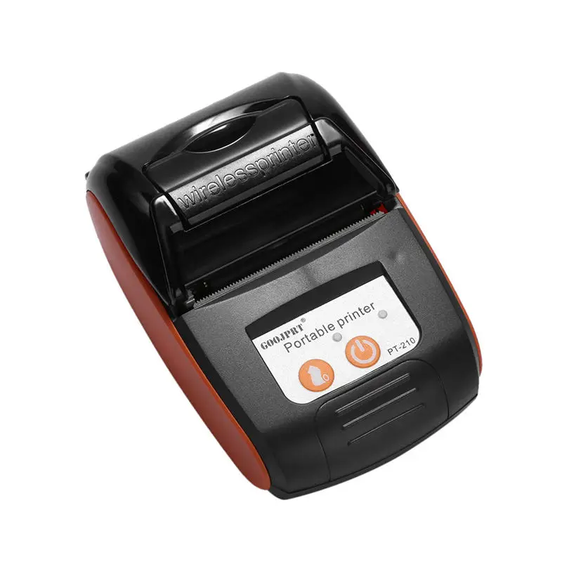 

Goojprt Pt210 58Mm Bluetooth Thermal Printer Portable Wireless Receipt Machine For Windows Android Ios Eu Plug-SCLL