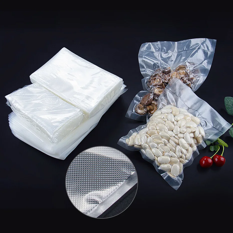100 шт./лот Еда вакуумный упаковочный пакет вакуумный упаковщик вакуумные пакеты для хранения сохранение продуктов в свежем состоянии