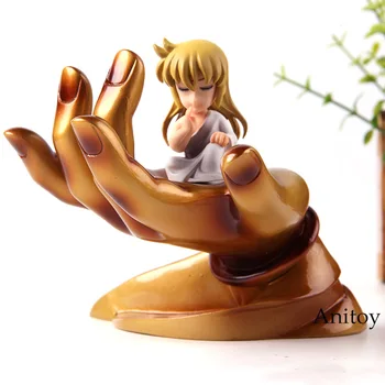 

Saint Seiya Virgo Shaka with Buddha Hand Platform PVC Action Figure Car Decoration Dolls Collection Model Toys