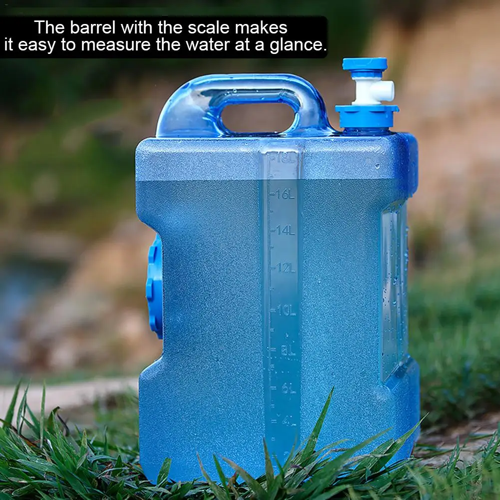 Портативный Открытый питьевой чистый ведро ПК кипящей воды пластиковый резервуар для хранения автомобиля ведро для хранения воды контейнер 12л