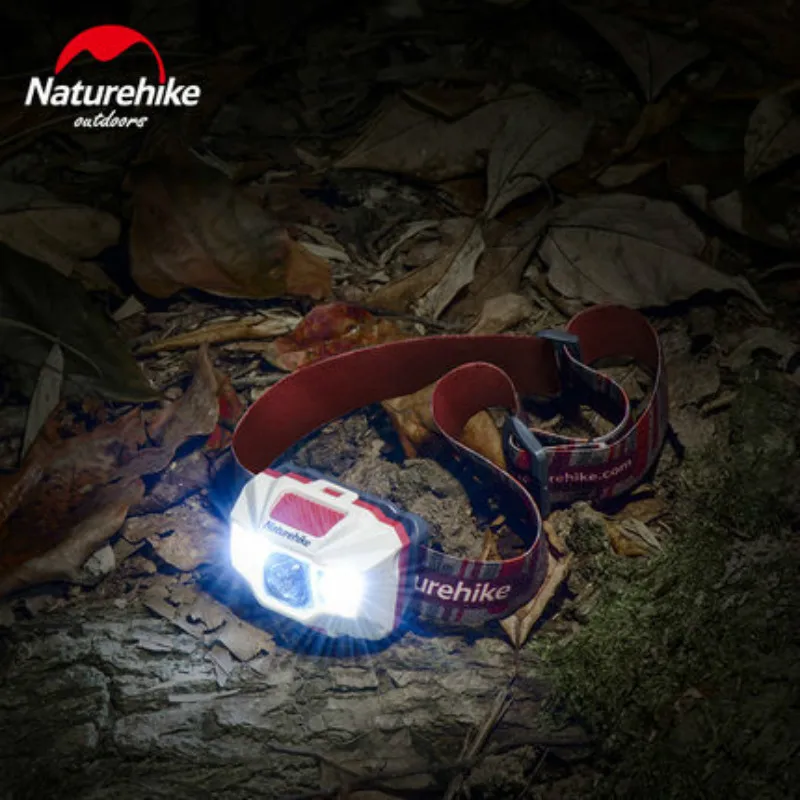 Naturehike USB Charge LED Headlamp Camping Headlight Outdoor Light Waterproof Headlights Go Fishing Head Wear Light NH00T002-D 2