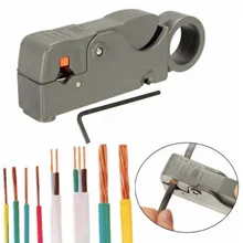 2 шт. Многофункциональный Регулируемый поворотный коаксиальный кабель для зачистки проводов резак инструменты для RG58 RG59 RG62