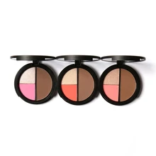 FOCALLURE многоцелевой стерео бронзирующий порошок высокой освещенности теней порошок V лицо нос теневой силуэт пудра Макияж Палитра