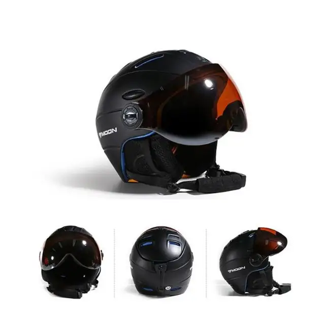US $43.23 Cycling Helmet Goggles Integrally-molded PC+EPS for Adult Ski Helmet Outdoor Sports Snowboard / Ska