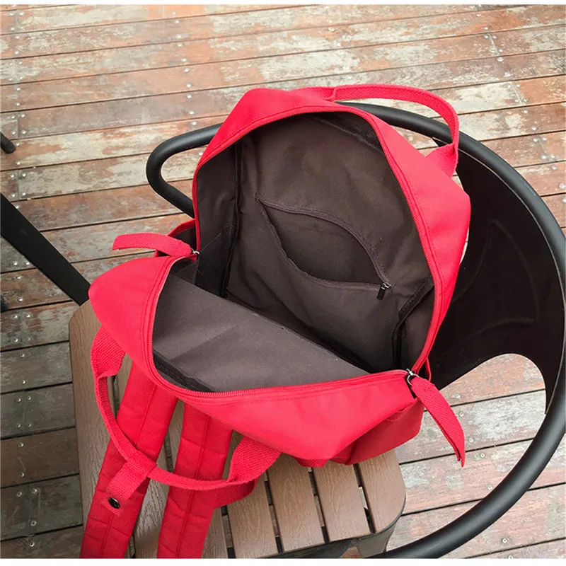 Женский желтый красный рюкзак, женский холщовый рюкзак для девочек-подростков, Повседневная дорожная сумка Mochila, большой ранец, школьные сумки для женщин