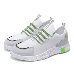 Лето 2019 попкорн мужские туфли 4D Печать Летающий ткань обувь сетки кроссовки Мужская модная обувь маленькие белые кроссовки