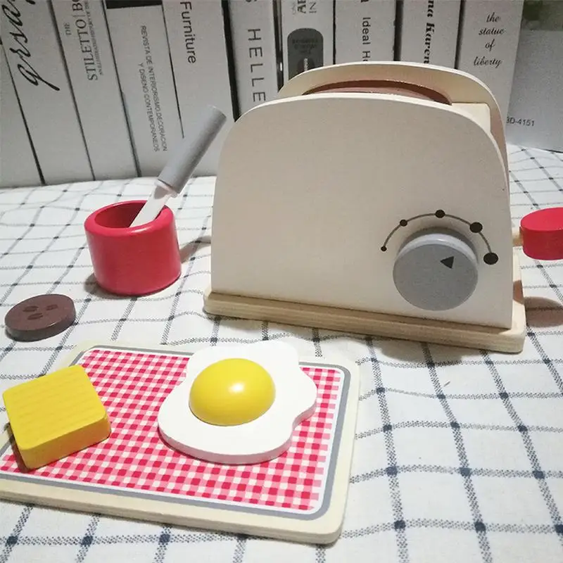 Мини Хлебопекарная машина для жарки яичницы детский игровой дом игрушки для игрушечной кухни раннее развитие ребенка развивающие игрушки