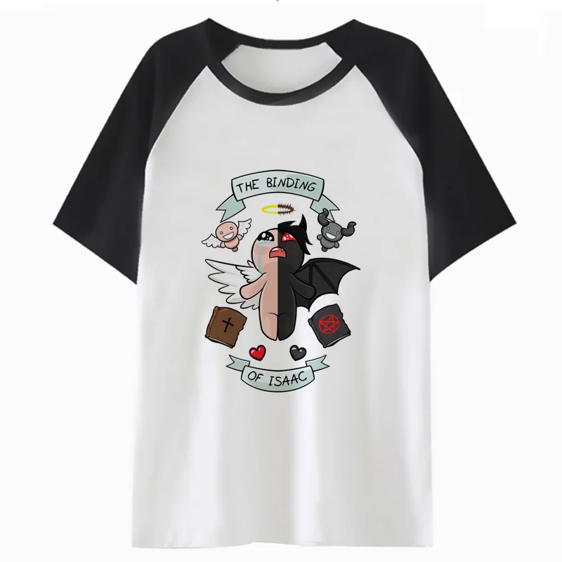 

the binding of isaac t shirt tshirt streetwear male t-shirt clothing men top hip for hop harajuku funny tee H2419