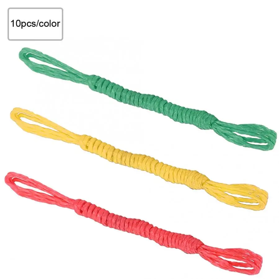 

10 Pcs/set Fish Dart String Used For Slingshot Catching Fishing 3 Colors Optional Polyethylene Fishing String Fishing Accessory