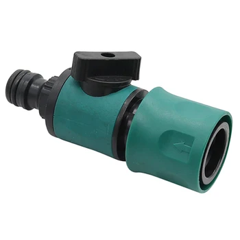 

Plastic Valve with Quick Connector Agriculture Garden Watering Prolong Hose Irrigation Pipe Fittings Hose Adapter Switch 1 Pc