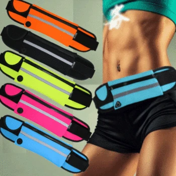 

1x Waterproof Unisex Bum Bag Running Travel Handy Sport Fanny Pack Waist Money Belt Zip Pouch Waist Pack