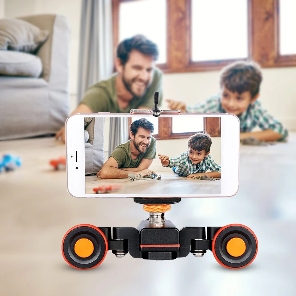 YELANGU L4X Mini Motorized Sliders Electric Track Camera