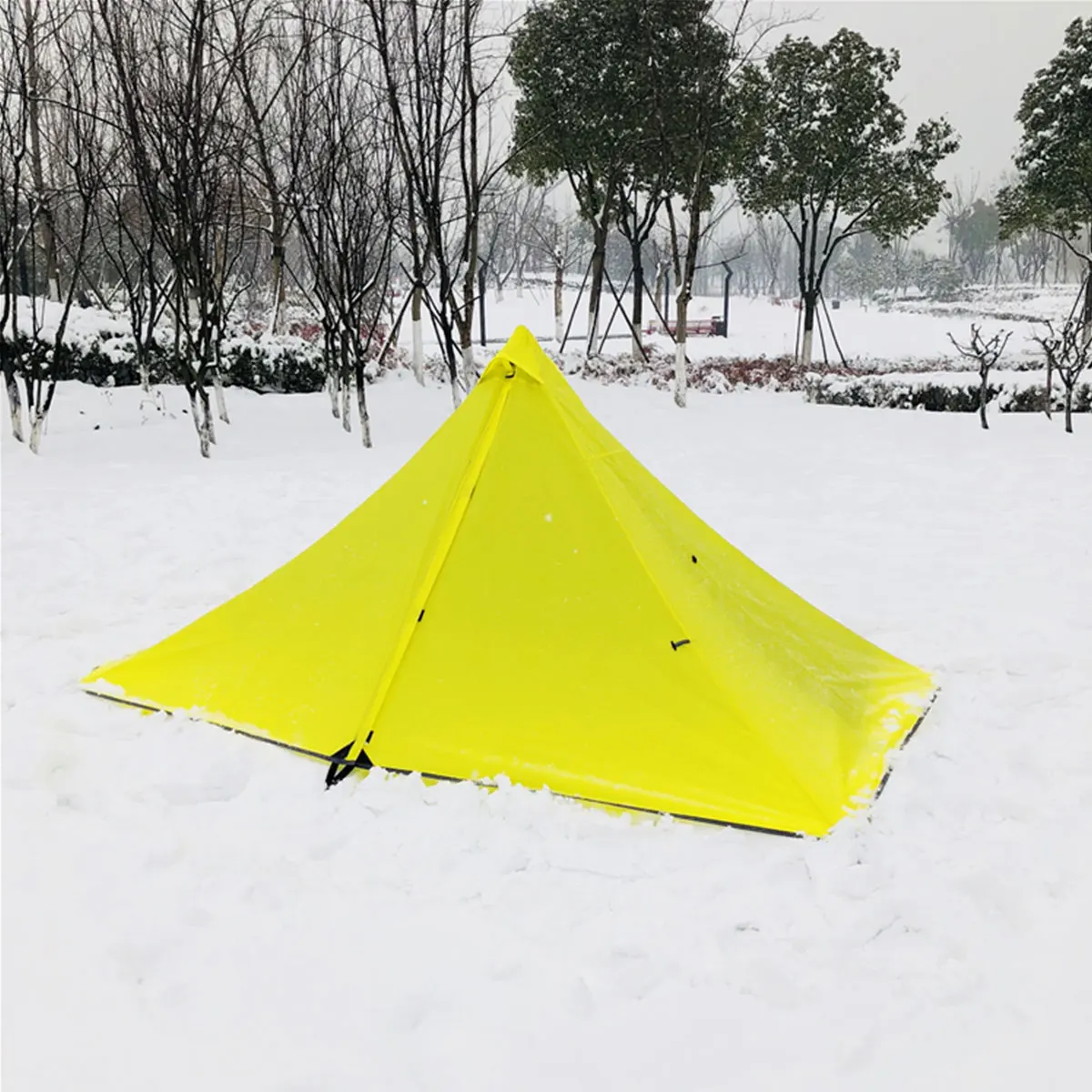 210T Наружная палатка пирамида для человека, водонепроницаемая, легкая, походная, для рыбалки, ультралегкие палатки