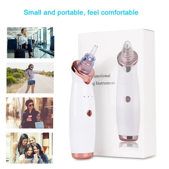

Electric Blackhead Remover Vacuum Suction Tool Skin Care Pore Cleaner Acne Pimple Removal Face Clean maquillage facial