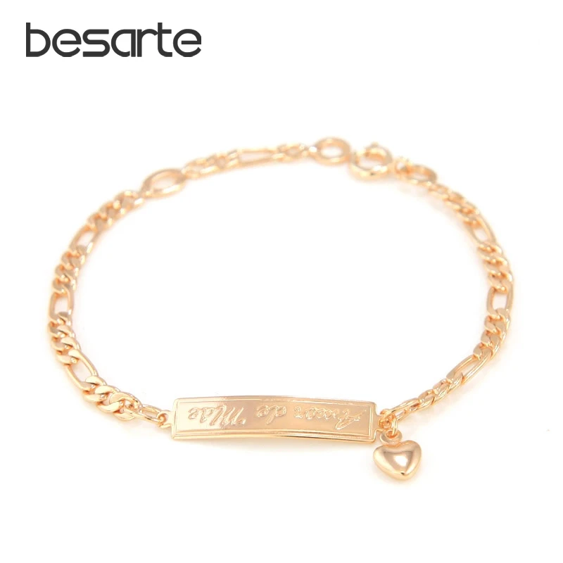 baptism gold bracelet