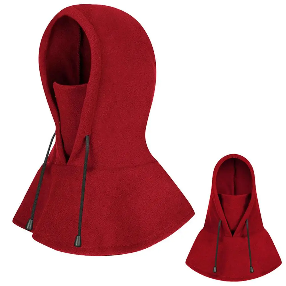 

MISSKY Women Men Cap Solid Color Winter Windproof Warm Tactical Balaclava Mask Cap Neck Warmer Cycling Ski Cap