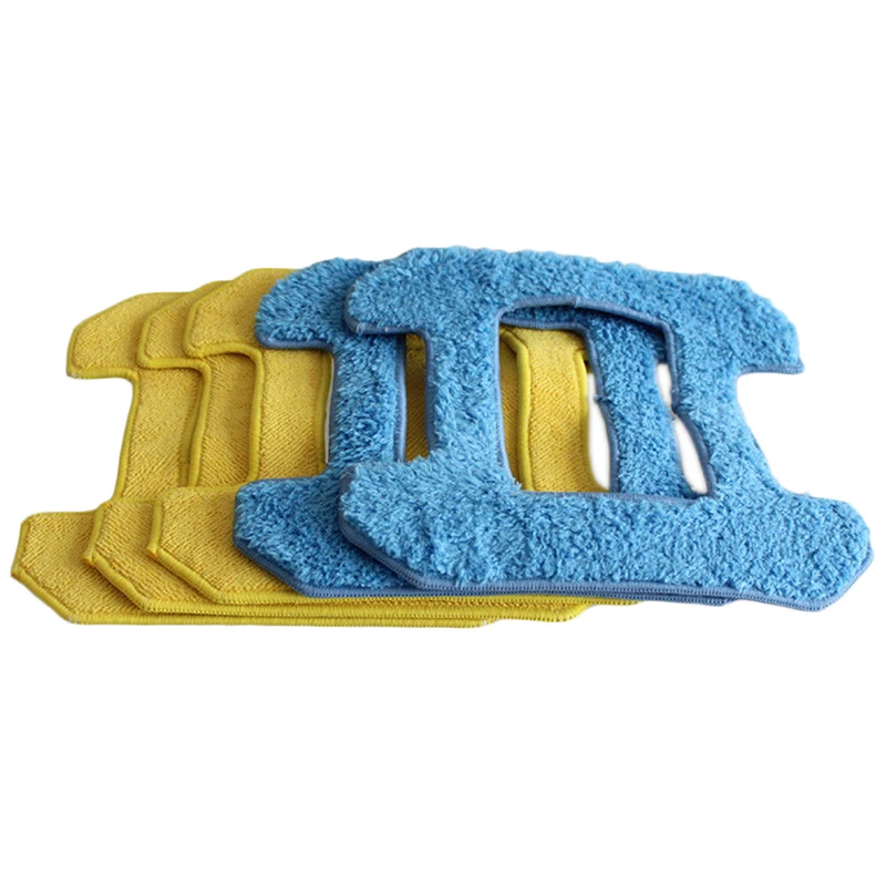 

3PCS Wet Cleaning 2PCS Dry Rubbing Mop Pads For Hobot 268 Window Cleaning Robot