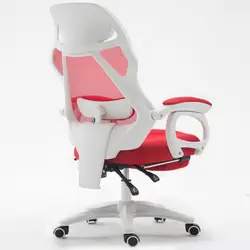 Качество компьютерное кресло Массаж Поясничного Boss роскошный офисный стул сетки Лифт поворотный с выдвижным подставка для ног офисные