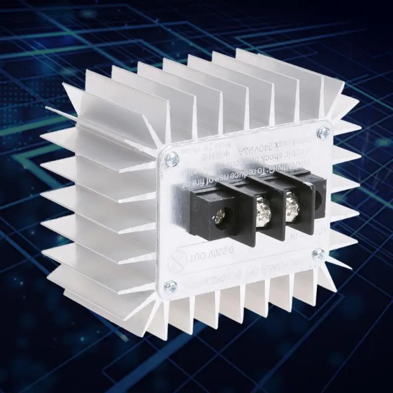 AC 5000W SCR 220V регулятор скорости Электронный напряжения Стабилизаторы|Регуляторы